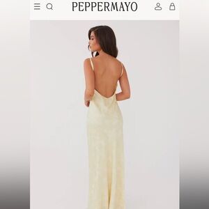Pepper mayo sorrento sun maxi dress